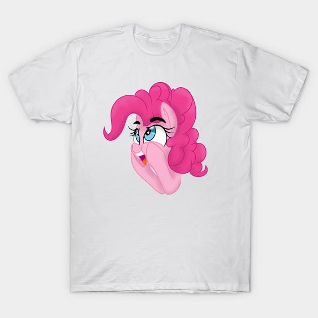 SO EXCITED! -Pinkie Pie T-Shirt by Jenneigh